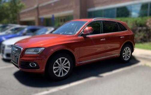 Red Metallic 2015 Audi Q5 2.0T Premium Plus