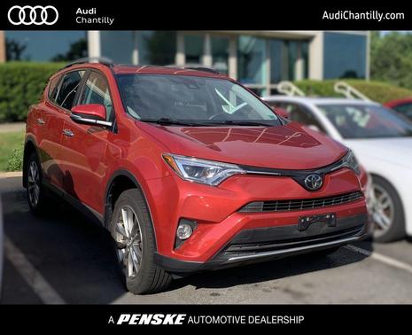 Barcelona Red Metallic 2017 Toyota RAV4 Limited