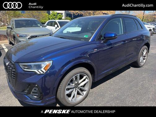 Blue Metallic 2025 Audi Q3 Premium 45 TFSI S line quattro Tiptronic