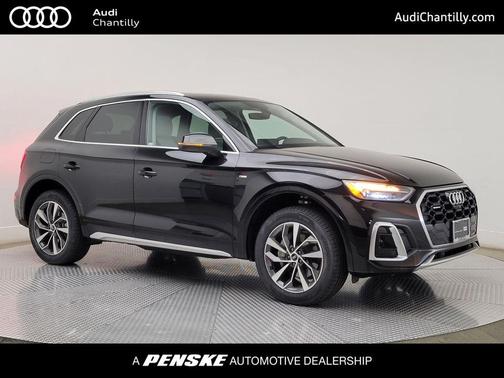 Mythos Black Metallic 2023 Audi Q5 45 S line Premium Plus