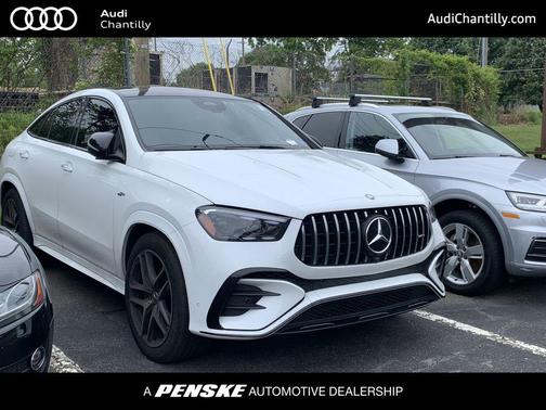 MANUFAKTUR Moonlight White Metallic 2025 Mercedes-Benz AMG GLE 53 4MATIC+ Coupe