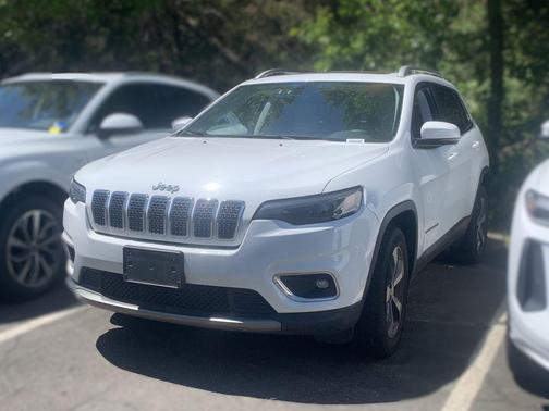 Bright White Clearcoat 2019 Jeep Cherokee Limited