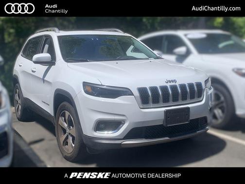 Bright White Clearcoat 2019 Jeep Cherokee Limited