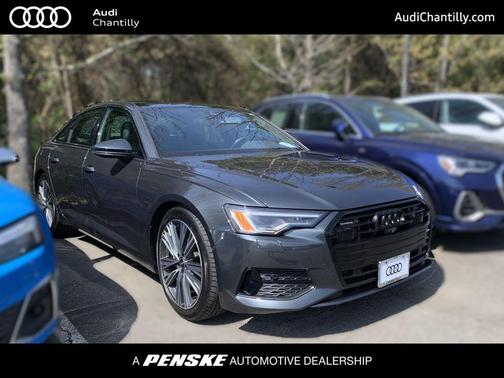 Manhattan Gray Metallic 2023 Audi A6 45 Premium Plus