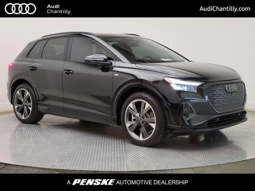 Mythos Black Metallic 2024 Audi Q4 e-tron Premium Plus 55 quattro