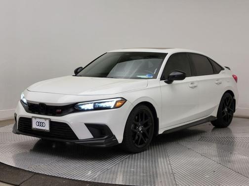 Platinum White 2022 Honda Civic Si Base