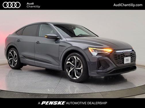 Magnet Gray 2024 Audi Q8 e-tron Prestige