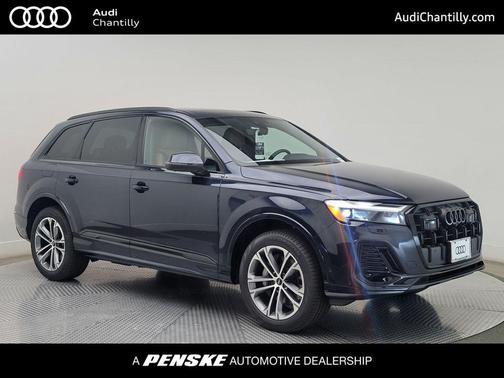 Waitomo Blue Metallic 2026 Audi Q7 45 Premium Plus