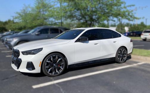 Alpine White 2024 BMW i5 M60