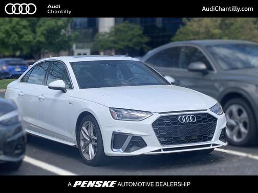 Ibis White 2023 Audi A4 45 S line Premium Plus