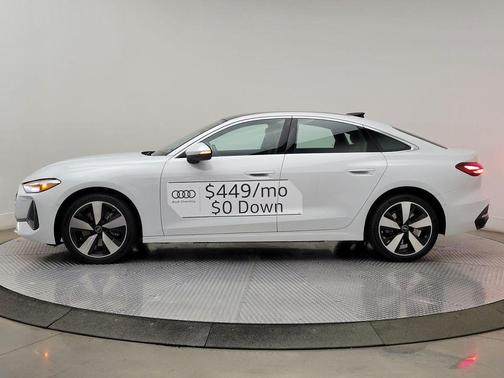 Glacier White 2025 Audi A5 Premium TFSI quattro S tronic