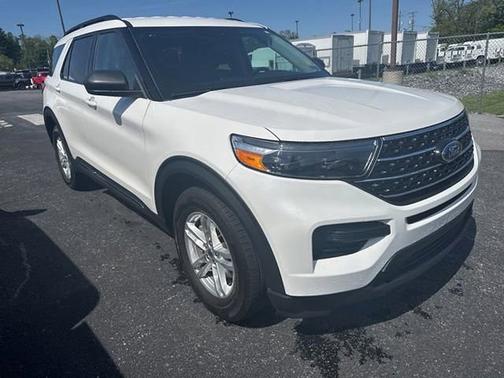 STAR WHITE MET TRI-COAT 2023 Ford Explorer XLT