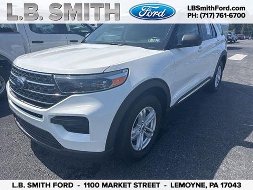 STAR WHITE MET TRI-COAT 2023 Ford Explorer XLT