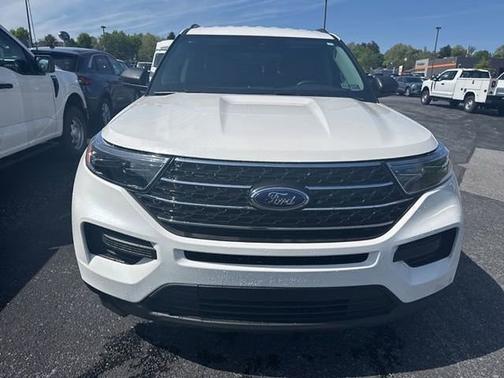 STAR WHITE MET TRI-COAT 2023 Ford Explorer XLT