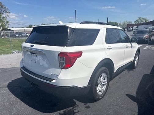 STAR WHITE MET TRI-COAT 2023 Ford Explorer XLT