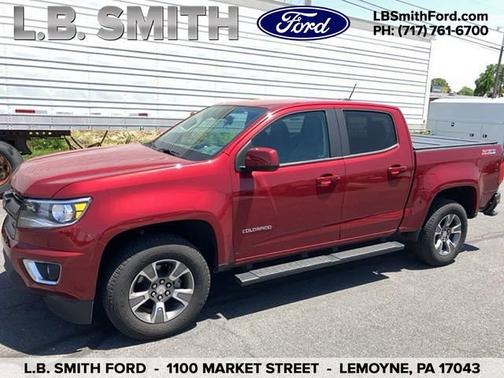Cajun Red Tintcoat 2019 Chevrolet Colorado Z71