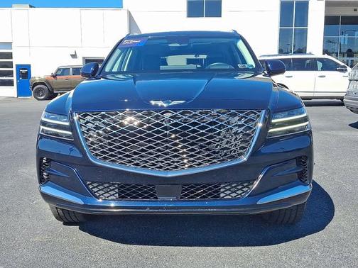 Dark Blue 2021 Genesis GV80 3.5T