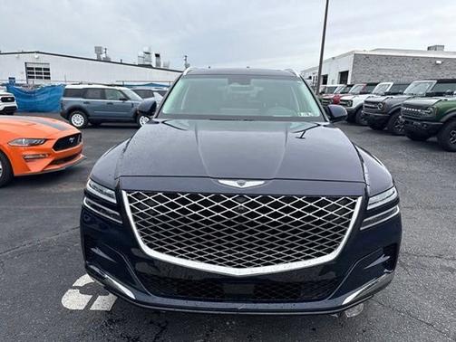 Dark Blue 2021 Genesis GV80 3.5T