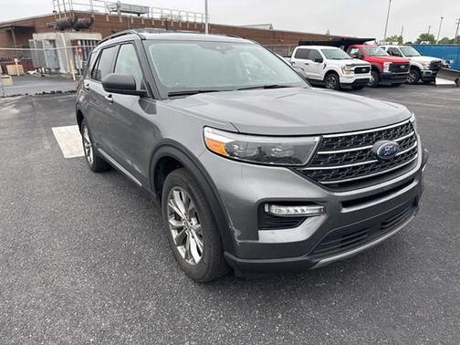 CARBONIZED GRAY METALLIC 2022 Ford Explorer XLT