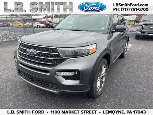 CARBONIZED GRAY METALLIC 2022 Ford Explorer XLT