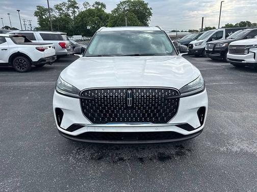 PRISTINE WHITE MET 3C 2025 Lincoln Aviator PREMIERE