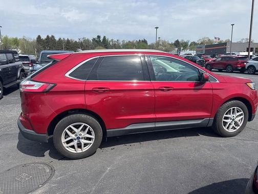 RAPID RED TINTED CC 2022 Ford Edge SEL