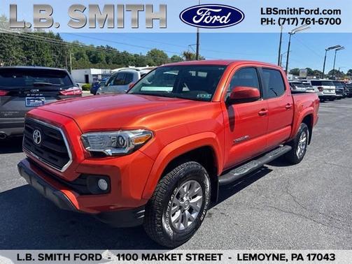 Inferno Red 2017 Toyota Tacoma SR5
