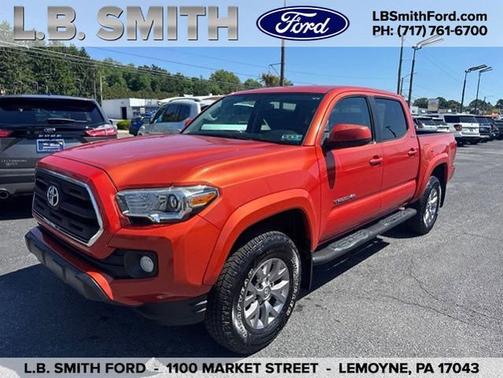Inferno Red 2017 Toyota Tacoma SR5