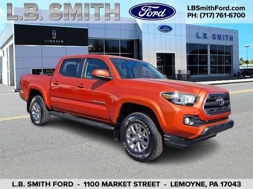 Inferno Red 2017 Toyota Tacoma SR5