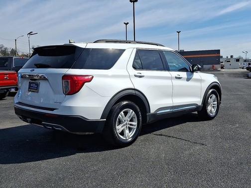 OXFORD WHITE 2021 Ford Explorer XLT