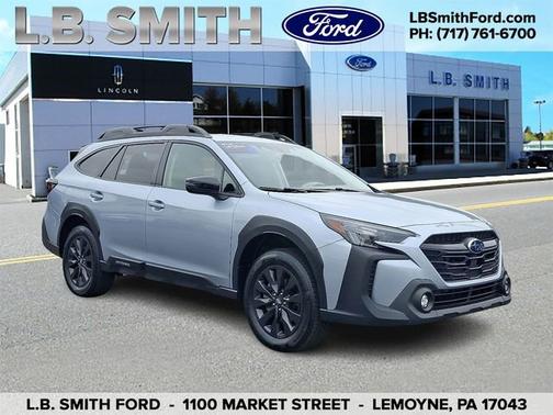 Ice Silver Metallic 2024 Subaru Outback ONYX EDITION