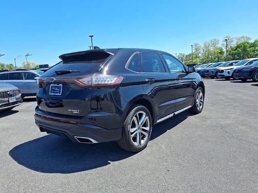SHADOW BLACK 2017 Ford Edge SPORT