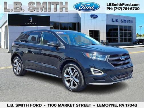 SHADOW BLACK 2017 Ford Edge SPORT