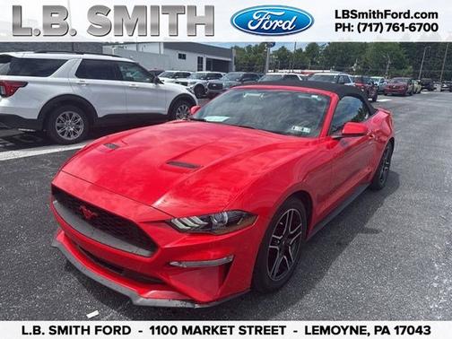 RACE RED 2019 Ford Mustang ECOBOOST PREMIUM