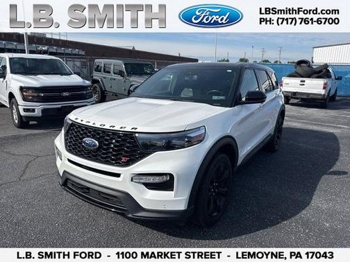 STAR WHITE MET TRI-COAT 2022 Ford Explorer ST