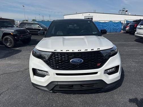 STAR WHITE MET TRI-COAT 2022 Ford Explorer ST