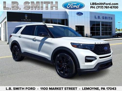 STAR WHITE MET TRI-COAT 2022 Ford Explorer ST