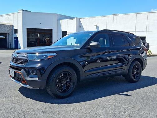 AGATE BLACK METALLIC 2022 Ford Explorer TIMBERLINE