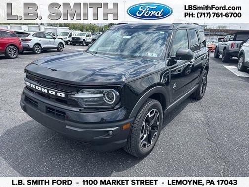 SHADOW BLACK 2021 Ford Bronco Sport OUTER BANKS