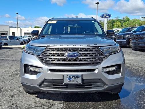 ICONIC SILVER METALLIC 2023 Ford Explorer XLT