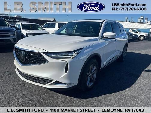 Platinum White Pearl 2022 Acura MDX BASE