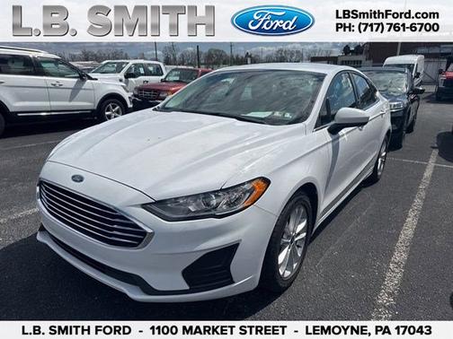 OXFORD WHITE 2020 Ford Fusion SE