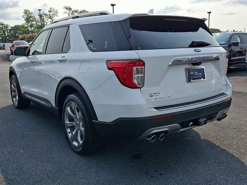 STAR WHITE MET TRI-COAT 2020 Ford Explorer PLATINUM