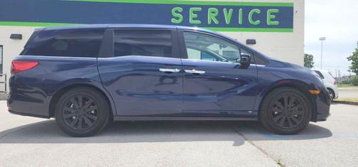 Obsidian Blue Pearl 2023 Honda Odyssey EX-L Auto