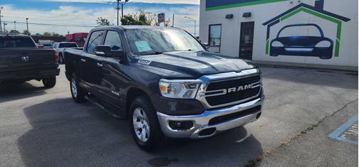 Maximum Steel Metallic Clearcoat 2019 RAM 1500 Big Horn/Lone Star 4x4 Crew Cab 5'7" Box
