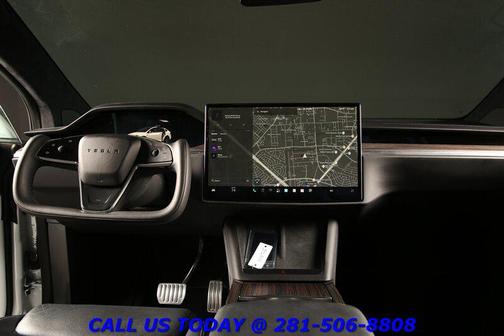 Pearl White Multi-Coat 2021 Tesla Model X Long Range Dual Motor All-Wheel Drive