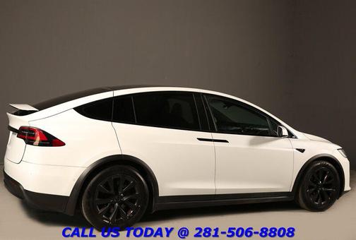 Pearl White Multi-Coat 2021 Tesla Model X Long Range Dual Motor All-Wheel Drive