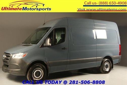 Blue Grey 2019 Mercedes-Benz Sprinter 3500 High Roof