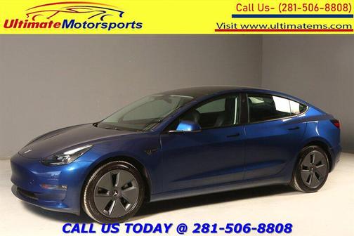 Deep Blue Metallic 2023 Tesla Model 3 Standard Range