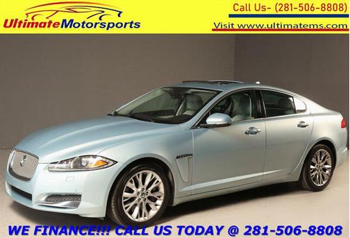 Crystal Blue Metallic 2013 Jaguar XF SC